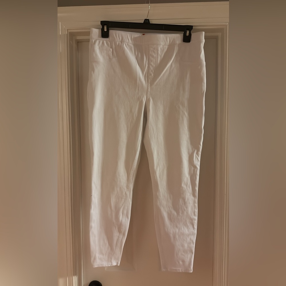 Spanx White Skinny Jeans